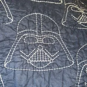 Housse de couette Le Mandalorian - Star Wars - gris - mandalorien